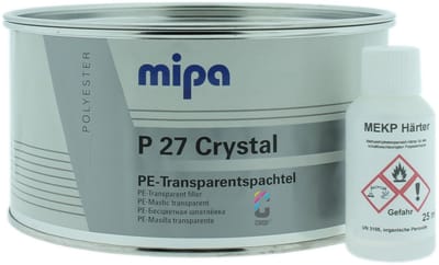 MIPA P27 Crystal Carbon 2K Plamuur + Verharder