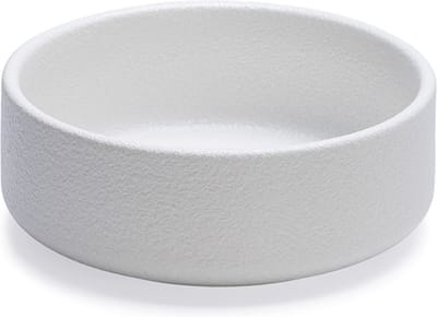 Designed by Lotte Voer- en Drinkbak Lojs Wit 16cm