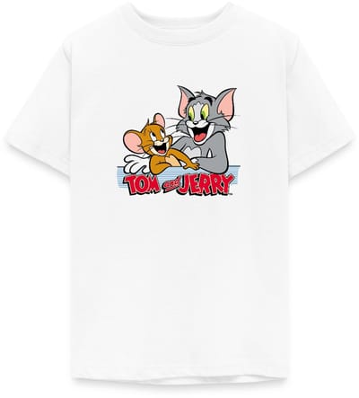 Tom En Jerry Vrienden T-Shirt Tiener