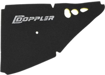 doppler luchtfilter voor derbi 50 senda drd pro motorfiets 2008 tot 2011 dual density nieuw