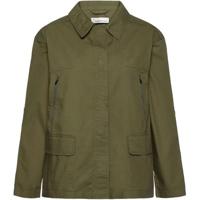 Ripstop Overhemd Dames KnowledgeCotton Apparel
