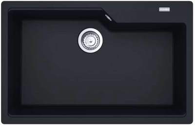 Franke Urban - UBG 610-78 fragraniet spoelbak, 78x50 cm, mat zwart 114.0700.092