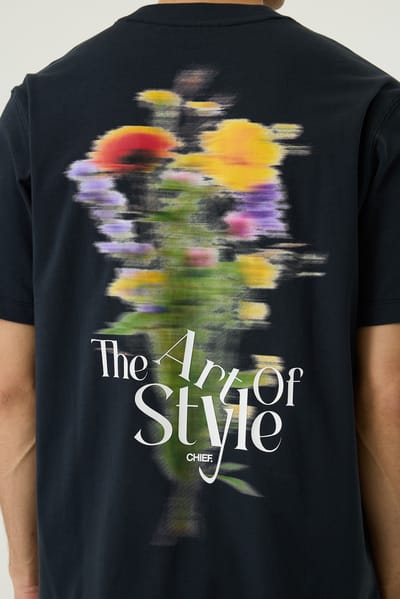 Chief t-shirt zwart