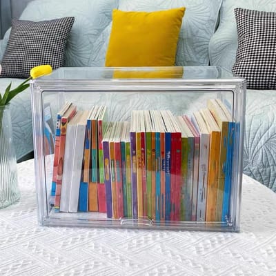 Acryl Vitrinekast - Display Box - Verzamelingen Tonen - Stofdichte Bescherming - 27x18x22cm - Transparant