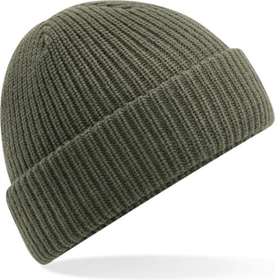 Beechfield Waterafstotende thermische muts B505 - Olive Green - One size