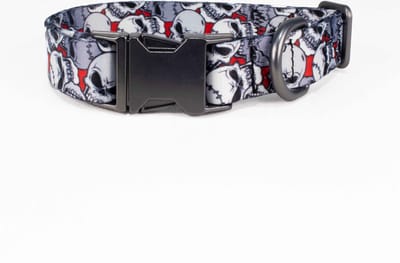 Luxe Halsband voor Honden-Metaal-Verstelbaar- 26 Cm-40 Cm x 2 Cm-D92