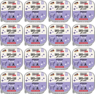 MAC’s Vetcare Urinary Kattenvoer - 70% Kalkoen & Rund - 16 x 100g
