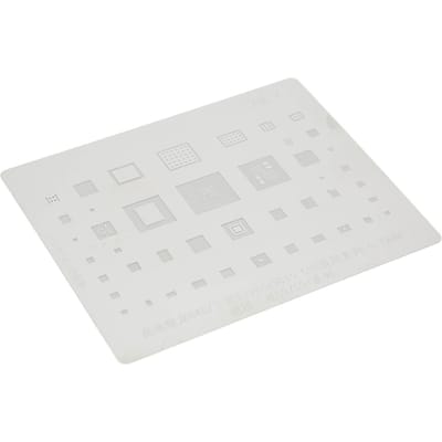 Telefoon Tin Reballing Stencil Nauwkeurige Positionering CPU Tin Planten Sjabloon voor Samsung S9 Serie white