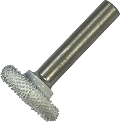Saburrtooth - Raspfrees - Platte schijf - As Ø6 mm - 3 x 19 mm - Extra fijn