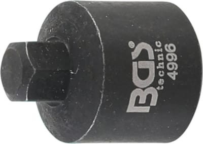 BGS Remklauw dopsleutel zeskant extra kort 8 mm