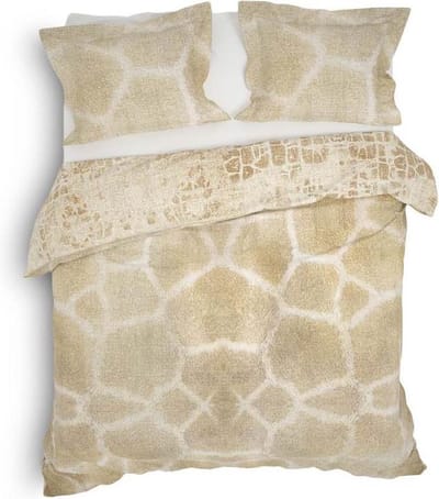 Heckett Lane Dekbedovertrek Katoen Twill Rishi - skin beige 200x200/220cm