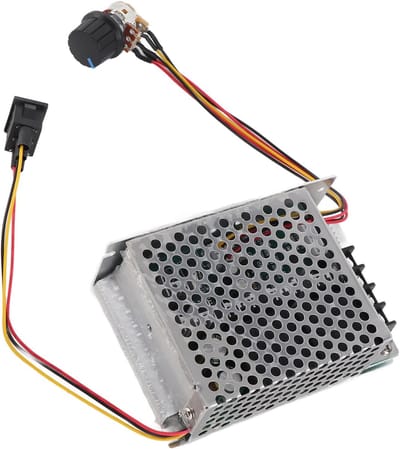 DC Motorsnelheidsregelaar - Toerentalregelaar Motor - Industriële Controle - 2000W Vermogen - DC 10-50V - Zilver
