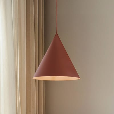 SHINE RED 6632 Hanglamp TK Lighting - Stijlvol Rood Metaal