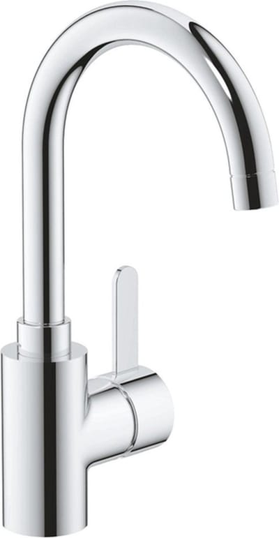 GROHE Eurosmart Cosmopolitan waterbesparende wastafelkraan - L-size - Push-Open Waste - Chroom