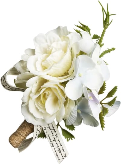 Heren Boutonnière - Bruiloft Corsage - Feestelijke Gelegenheden - Realistisch Ontwerp - 7x12 cm