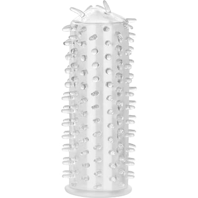 Penissleeve met noppen, 12 cm