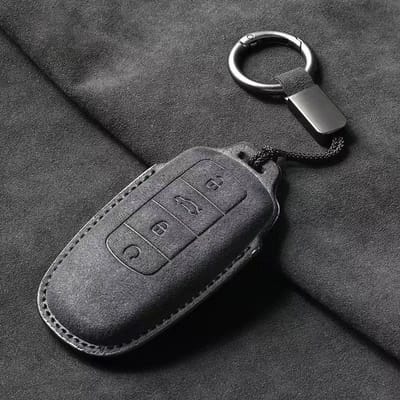 Voor Chery Jaecoo 7 J7 J8 Phev    Sleutelloze Beschermer Autosleutelhoes Lederen Cover Shell Auto Accessoires