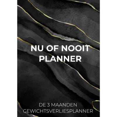 Nu Of Nooit Planner - Nu OF NOOIT