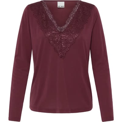 Dames-T-shirt met lange mouwen Ichi IHLike