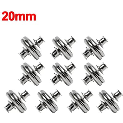 1-10 Paar Gordijn Magnetische Knoop Nagelvrij Afneembaar Raamgordijn Sluit Magneet Gesp Verstelbare Gordijnclip Accessoires 1 Pair