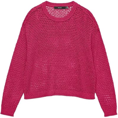 Vero Moda Charlene Trui Roze L Vrouw