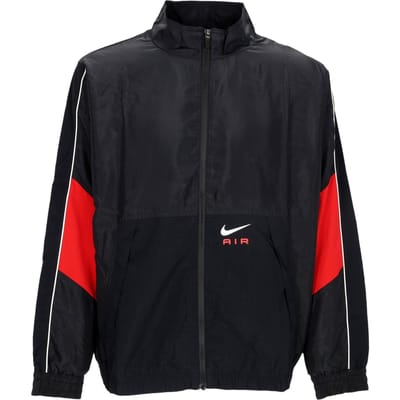 Sportkleding SW Air Tracktop-trainingsjack voor heren, zwart/universiteitsrood