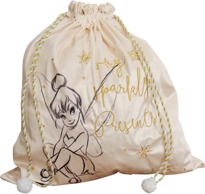 Disney Fluwelen Tinkerbel Kerstzak