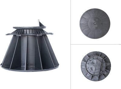 Wovar Verstelbare Terrasdrager 14|22 cm | Per Stuk