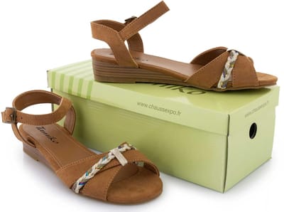 Dameszomerschoenen Tamiko Bruin - 40