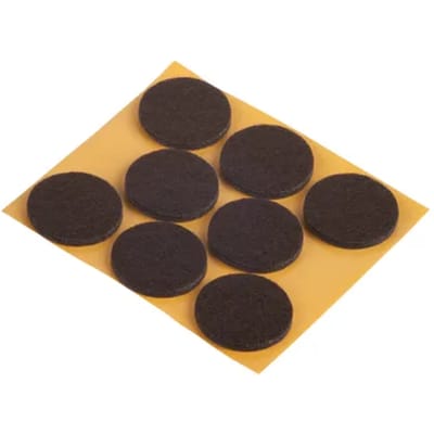 Fix-o-moll Meubelglijder Viltglijders - Zelfklevend - Vilt - Diam. 28mm - Rond - 8 Stuks