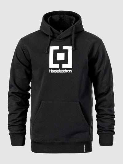 Horsefeathers Leader Hoodie zwart