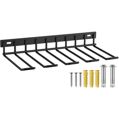 1-laags 4-sleuven gereedschapsrek gereedschapsorganizer elektrisch gereedschapsopslagorganizer rek wandmontage gereedschapshouder 1 Layer