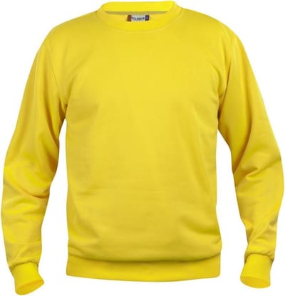 Basic roundneck lemon xs