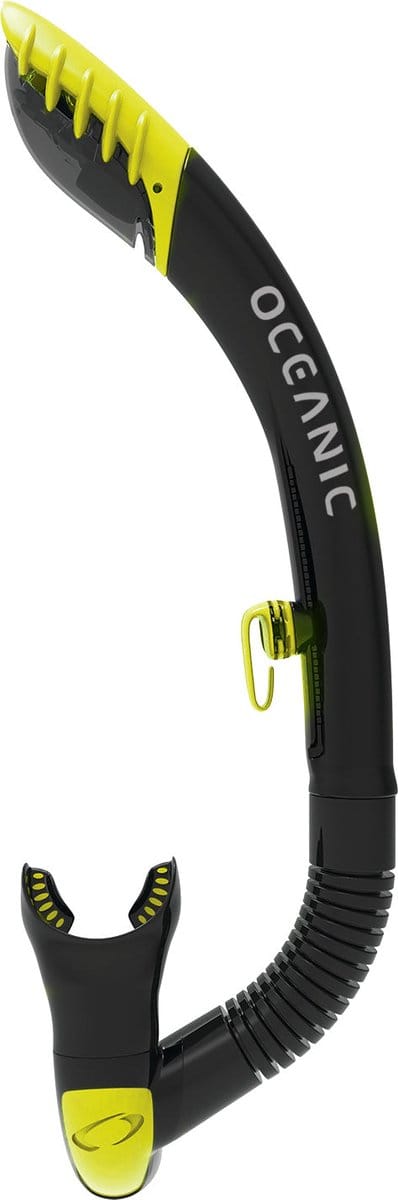 Oceanic Ultra Dry 2 - Snorkel - Volwassenen - Zwart/Geel