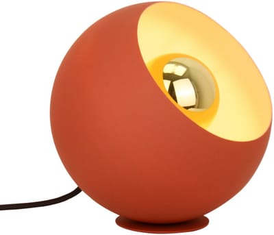 Chericoni Occhio Tafellamp - Ø 20cm - Rood - IJzer, Metaal- Moderne Lamp- Sfeerverlichting