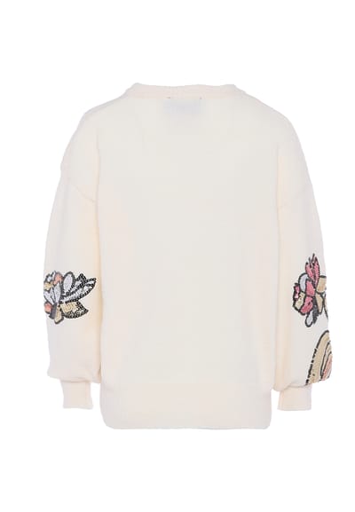 Faina Jumper Dames wolwit
