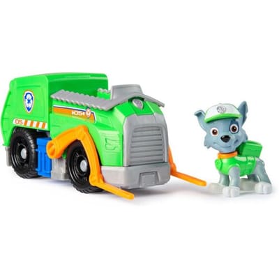 Spinmaster PAW Patrol Voertuig met pup Rocky Speelfiguren & personages