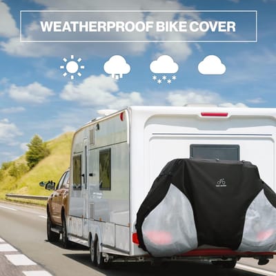 Fietshoezen - Fiets Covers - Fietsen Beschermen - Waterdicht Oxford Stof - L XL XXL - Zwart