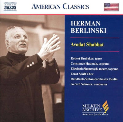 Rundfunk-Sinfonieorchester Berlin, Gerard Schwarz - Berlinski: Avodat Shabbat (CD)