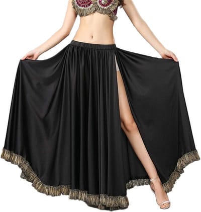 Flamenco Lange Rok voor Vrouwen - Maxi Rok voor Buikdans en Oriëntaalse Dans - Perfecte Dansoutfit