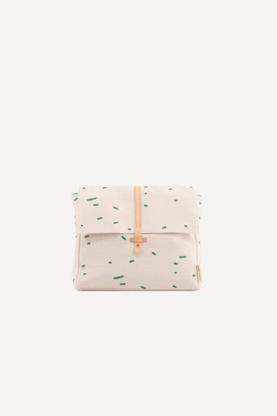 KODOMO BACKPACK | STRIPES EMERALD GREEN