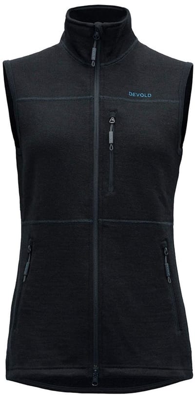 Devold Of Norway Thermo Wool Vest Zwart M Vrouw