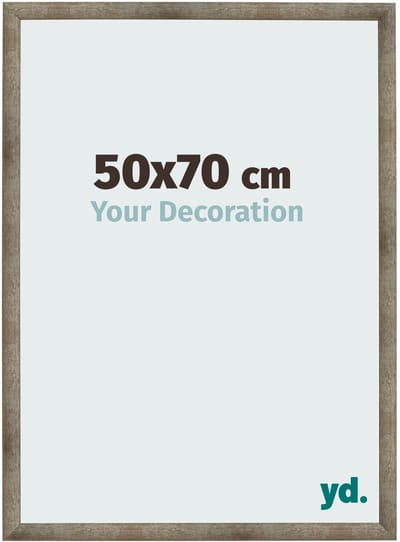 Your Decoration - Fotolijst 50x70 cm - MDF - Metaal Vintage - Bologna