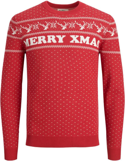 JACK&JONES JORXMAS KNIT CREW NECK Heren Trui - Maat XXL