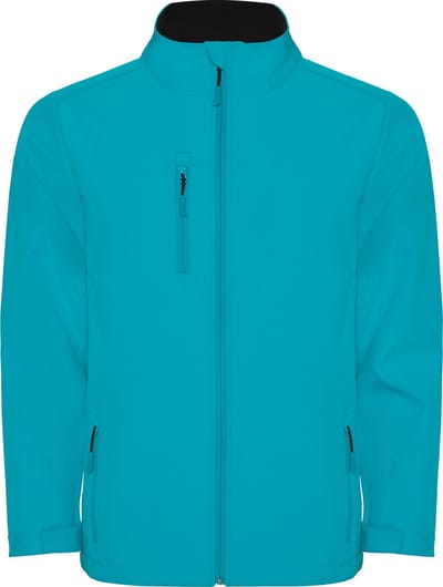 Roly Men´s Nebraska Softshell Jacket RY6436 - Aquamarine 236 - XL