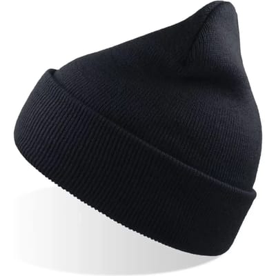 Atlantis Headwear - Wind Beanie Recycled - Navy - One Size