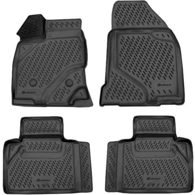 J&J AUTOMOTIVE | Tapis De Sol En Caoutchouc 3D Exclusive Pour Ford Edge 2007-2014 noir
