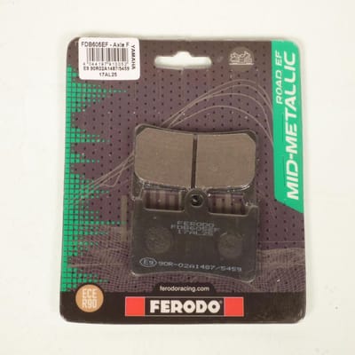 ferodo remblokje voor motor yamaha 600 fzs fazer 1998 tot 2003 avg / avd nieuw