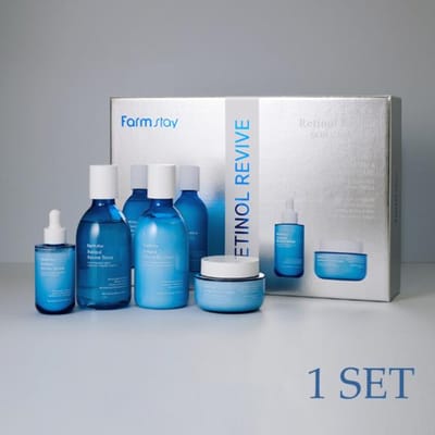 Farmstay Retinol Revive Huidverzorging 4 Delige Set Verstevigend Revitaliserend (4 Artikelen)