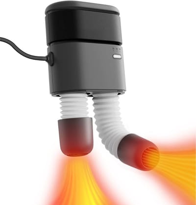 Zyrex® Schoenendroger - Schoenendroger electrische - Schoenendrogers - Grijs - ‎17cm x 7cm x 3cm